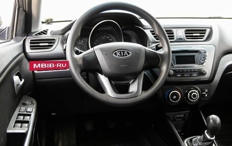 KIA Rio III рестайлинг, 2012 год, 1 048 000 рублей, 16 фотография