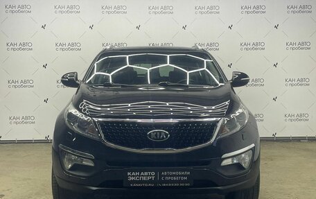 KIA Sportage III, 2013 год, 1 593 417 рублей, 2 фотография