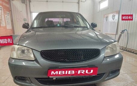 Hyundai Accent II, 2004 год, 360 000 рублей, 1 фотография