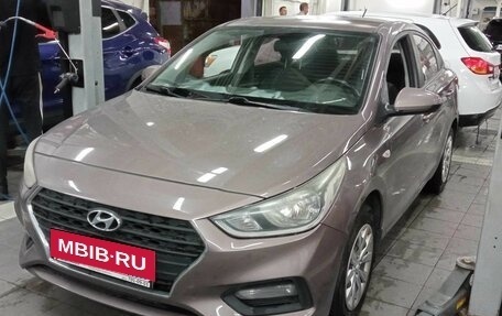 Hyundai Solaris II рестайлинг, 2018 год, 1 395 000 рублей, 1 фотография