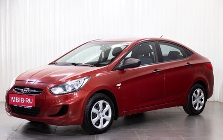 Hyundai Solaris II рестайлинг, 2011 год, 850 000 рублей, 4 фотография