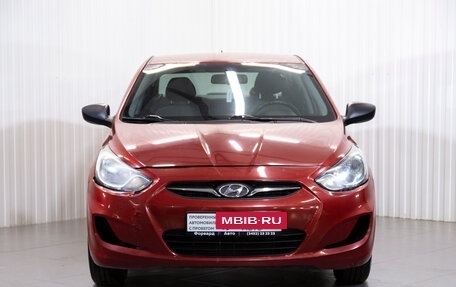 Hyundai Solaris II рестайлинг, 2011 год, 850 000 рублей, 3 фотография