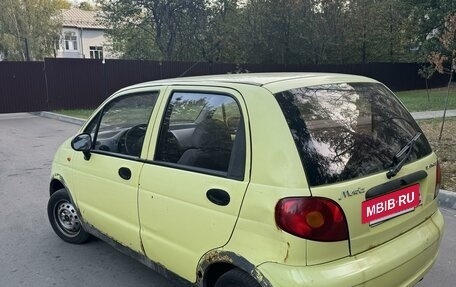 Daewoo Matiz I, 2009 год, 129 000 рублей, 6 фотография