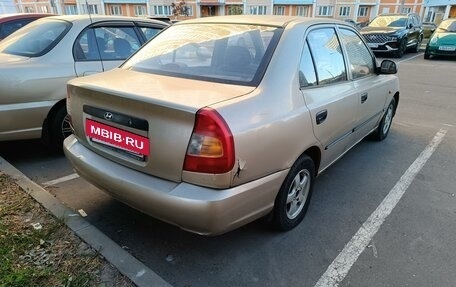 Hyundai Accent II, 2004 год, 220 000 рублей, 10 фотография