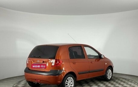 Hyundai Getz I рестайлинг, 2007 год, 560 000 рублей, 6 фотография