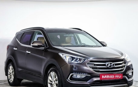 Hyundai Santa Fe III рестайлинг, 2017 год, 2 399 000 рублей, 3 фотография