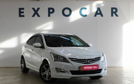 Hyundai Solaris II рестайлинг, 2014 год, 1 050 000 рублей, 2 фотография