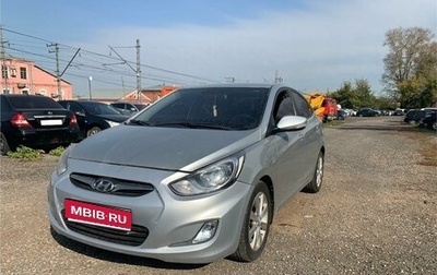 Hyundai Solaris II рестайлинг, 2011 год, 697 000 рублей, 1 фотография