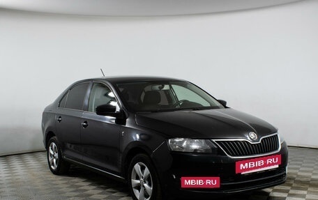 Skoda Rapid I, 2014 год, 740 000 рублей, 3 фотография