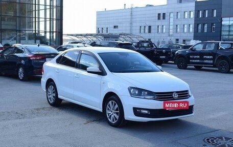 Volkswagen Polo VI (EU Market), 2017 год, 1 397 000 рублей, 3 фотография