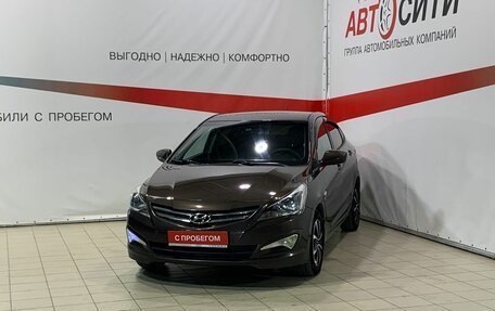 Hyundai Solaris II рестайлинг, 2015 год, 1 190 000 рублей, 3 фотография