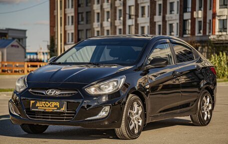 Hyundai Solaris II рестайлинг, 2011 год, 720 000 рублей, 3 фотография