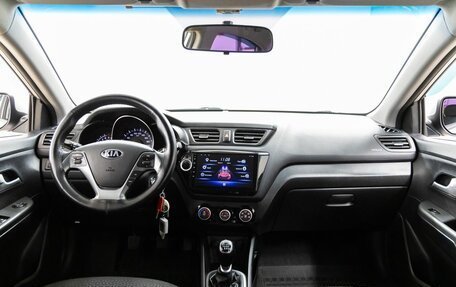 KIA Rio III рестайлинг, 2015 год, 1 198 000 рублей, 14 фотография