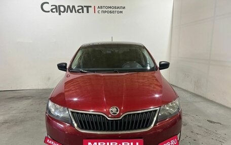 Skoda Rapid I, 2016 год, 1 175 000 рублей, 2 фотография