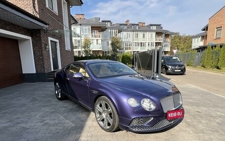 Bentley Continental GT II рестайлинг, 2017 год, 13 500 000 рублей, 1 фотография