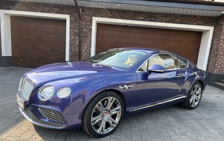 Bentley Continental GT II рестайлинг, 2017 год, 13 500 000 рублей, 13 фотография