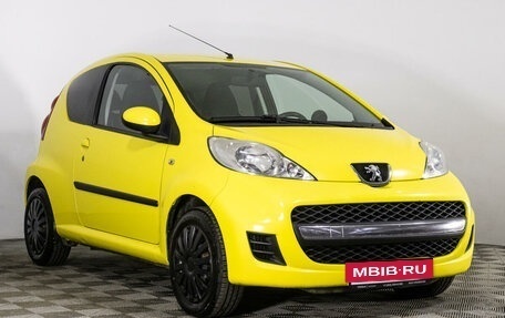 Peugeot 107 I рестайлинг, 2010 год, 599 000 рублей, 3 фотография