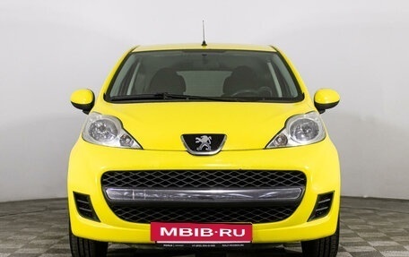 Peugeot 107 I рестайлинг, 2010 год, 599 000 рублей, 2 фотография