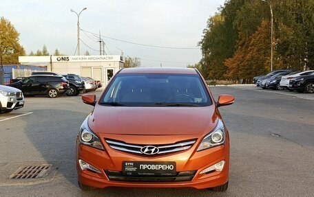 Hyundai Solaris II рестайлинг, 2014 год, 1 194 600 рублей, 2 фотография