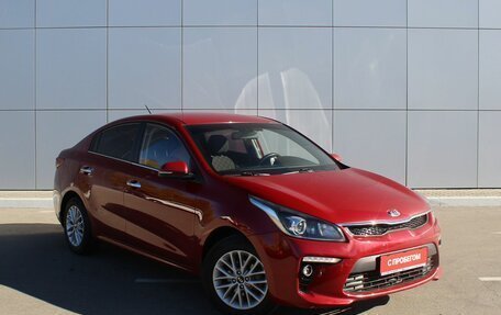 KIA Rio IV, 2017 год, 1 380 000 рублей, 6 фотография