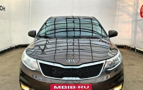 KIA Rio III рестайлинг, 2015 год, 929 000 рублей, 10 фотография