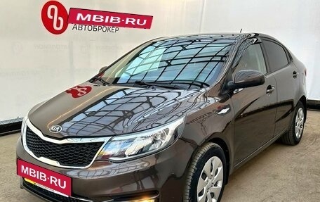 KIA Rio III рестайлинг, 2015 год, 929 000 рублей, 3 фотография