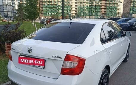 Skoda Rapid I, 2014 год, 1 100 000 рублей, 2 фотография