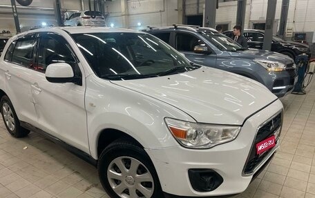 Mitsubishi ASX I рестайлинг, 2013 год, 1 300 000 рублей, 1 фотография