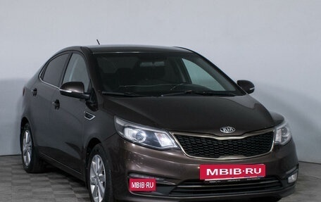 KIA Rio III рестайлинг, 2015 год, 1 040 000 рублей, 3 фотография