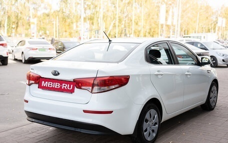 KIA Rio III рестайлинг, 2016 год, 926 000 рублей, 5 фотография