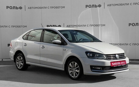 Volkswagen Polo VI (EU Market), 2016 год, 1 238 000 рублей, 3 фотография