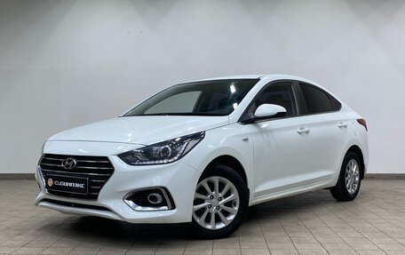 Hyundai Solaris II рестайлинг, 2017 год, 1 070 000 рублей, 1 фотография