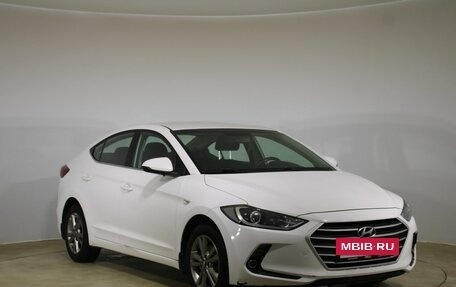 Hyundai Elantra VI рестайлинг, 2017 год, 1 550 000 рублей, 3 фотография