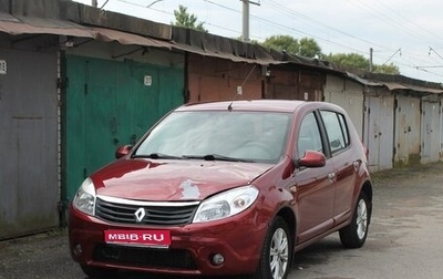 Renault Sandero I, 2011 год, 389 000 рублей, 1 фотография