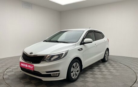 KIA Rio III рестайлинг, 2016 год, 1 077 000 рублей, 1 фотография