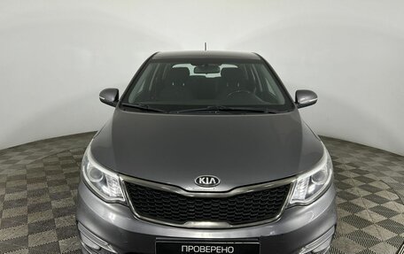 KIA Rio III рестайлинг, 2016 год, 950 000 рублей, 2 фотография