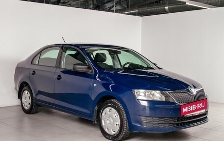 Skoda Rapid I, 2015 год, 749 570 рублей, 2 фотография