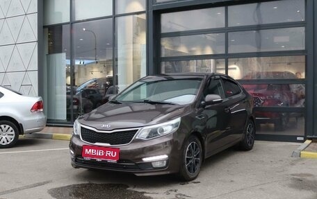 KIA Rio III рестайлинг, 2015 год, 1 159 000 рублей, 1 фотография