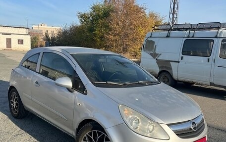 Opel Corsa D, 2007 год, 350 000 рублей, 1 фотография