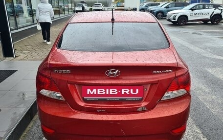 Hyundai Solaris II рестайлинг, 2011 год, 550 000 рублей, 6 фотография