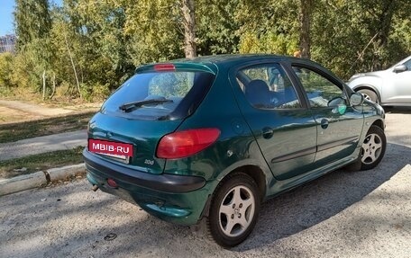 Peugeot 206, 2002 год, 290 000 рублей, 5 фотография