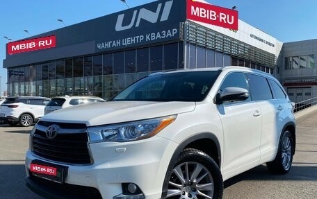 Toyota Highlander III, 2014 год, 3 150 000 рублей, 1 фотография