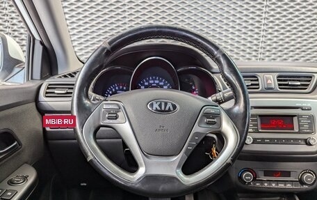 KIA Rio III рестайлинг, 2016 год, 1 190 000 рублей, 19 фотография