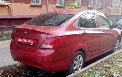 Hyundai Solaris II рестайлинг, 2012 год, 760 000 рублей, 1 фотография