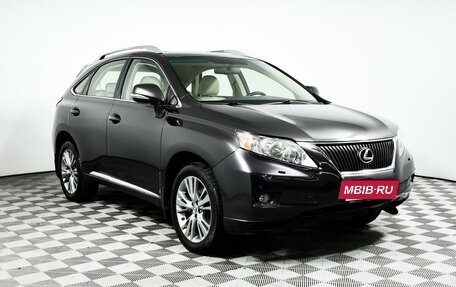 Lexus RX III, 2009 год, 1 949 000 рублей, 3 фотография