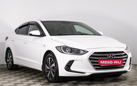 Hyundai Elantra VI рестайлинг, 2017 год, 1 100 000 рублей, 3 фотография