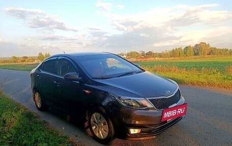 KIA Rio III рестайлинг, 2015 год, 965 000 рублей, 9 фотография