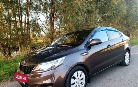 KIA Rio III рестайлинг, 2015 год, 965 000 рублей, 11 фотография