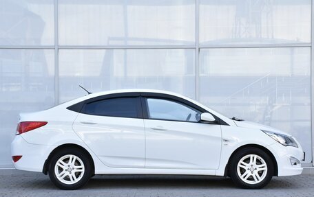 Hyundai Solaris II рестайлинг, 2014 год, 1 150 000 рублей, 3 фотография