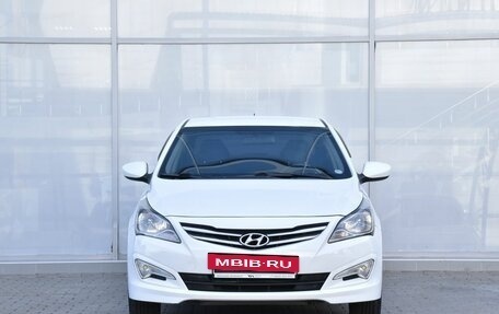 Hyundai Solaris II рестайлинг, 2014 год, 1 150 000 рублей, 4 фотография